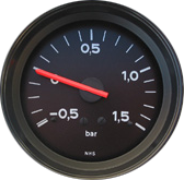 North Hollywood Speedometer Repair | 930 Type mechanical boost gauge to replace original 911 clock #3