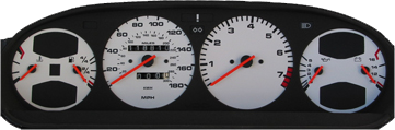 North Hollywood Speedometer Repair | Custom White Gauges for Porsche 928