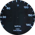 Speedometer Dial Options for Porsche 911 | NH Speedometer - image #3