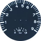 Tachometer Dial Options for Porsche 911 | NH Speedometer - image #2