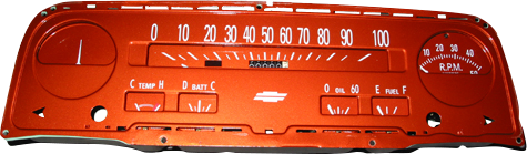 Custom Chevy Cluster | NH Speedometer