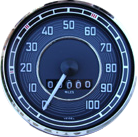 Porsche 356 - New Speedometer #2 | North Hollywood Porsche 356 Gauges Service and Restoration