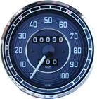 Porsche 356 - New Speedometer #3 | North Hollywood Porsche 356 Gauges Service and Restoration